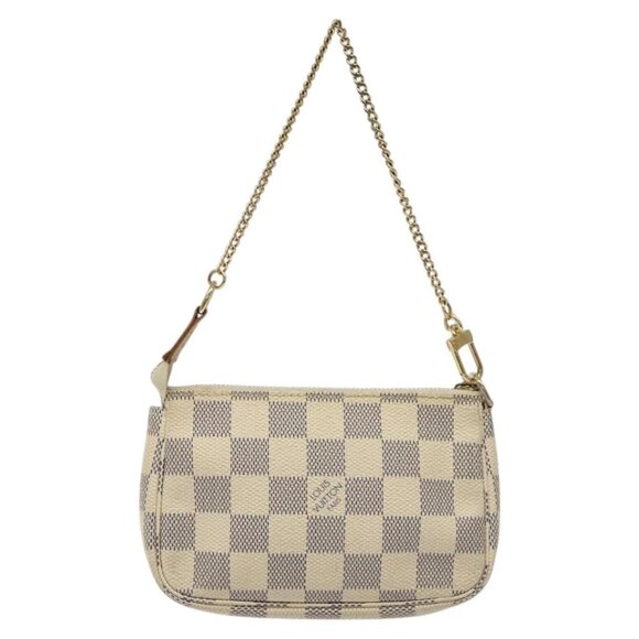 LOUIS VUITTON Damier Azur Mini Pochette Accessoires Pouch - Picture 2 of 16